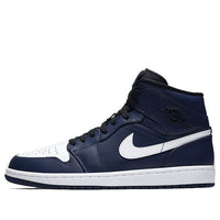 Air Jordan 1 Mid 'Obsidian' 554724-401