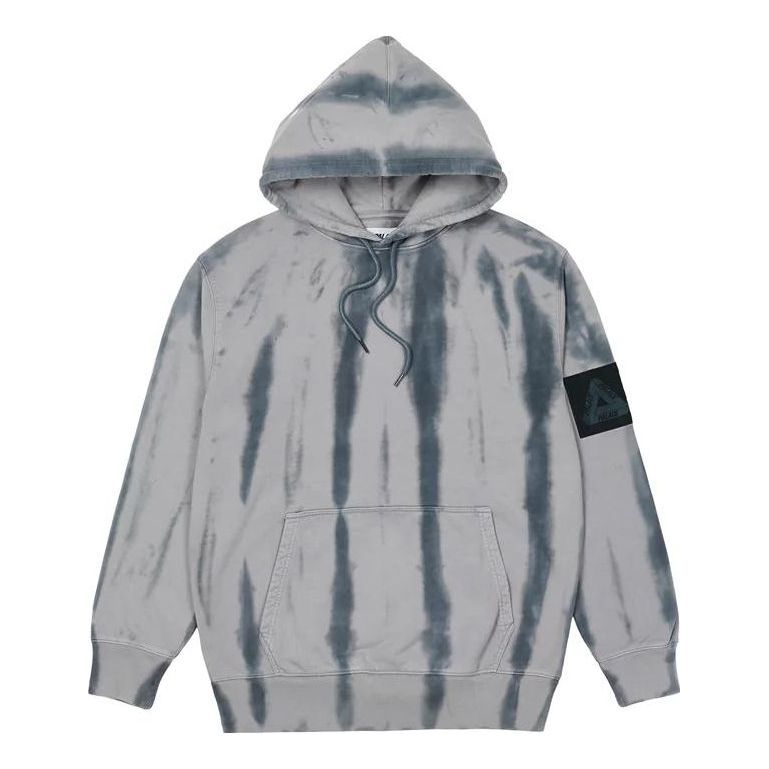 Palace FW22 Zebra Tie Dye Hoodie 'Blue' P22CS092