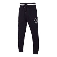 Nike Casual Sports Slim Fit Fleece Long Pants Black AR1825-010