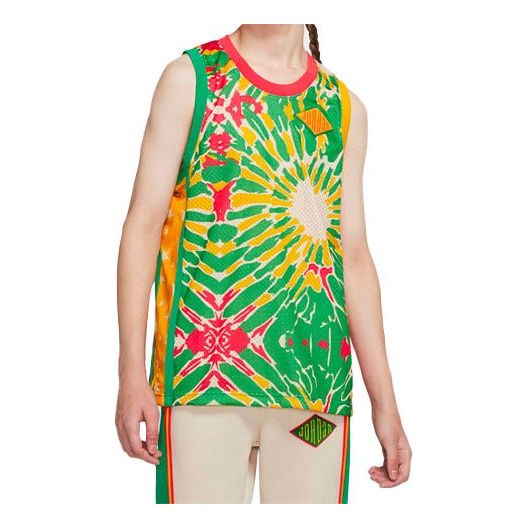 Air Jordan Sport DNA Vest Men's Multi-color 'Red Green Dark' CK9526-631