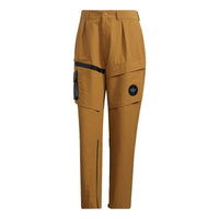 Men's adidas originals Prem Wvn Pnt Casual Cargo Sports Pants/Trousers/Joggers Orange H58054
