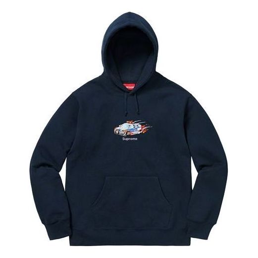 Supreme Cop Car Hooded Sweatshirt 'Black' SUP-FW19-518