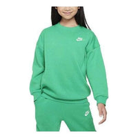 (GS) Nike Sportswear Club Fleece Oversized Sweatshirt 'Green' FD2923-324