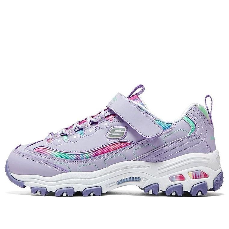 (GS) Skechers DLITES Low 'Lavender Multi' 303905L-LVMT