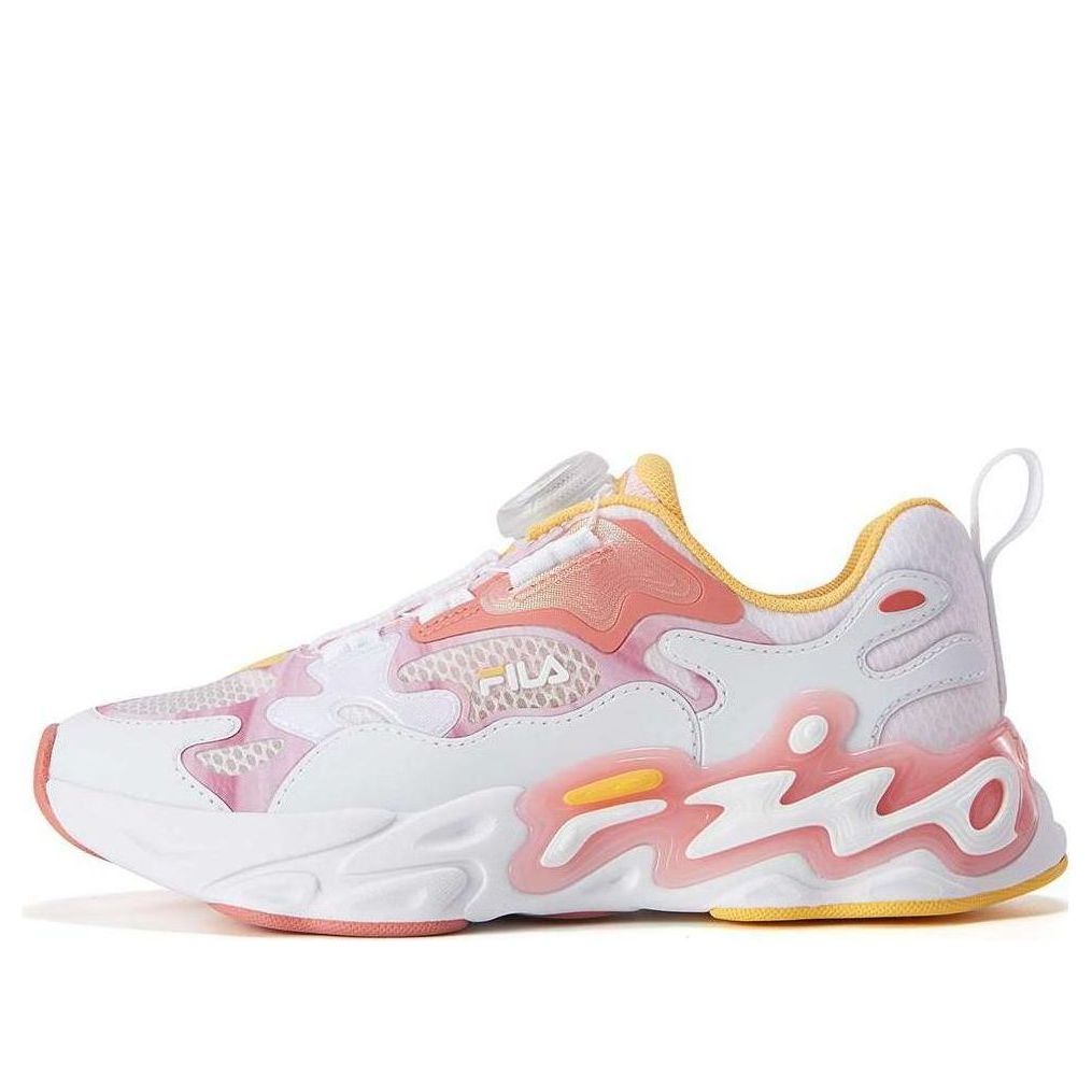 (GS) FILA Fashion Running Sneakers 'White Pink' K15B231103FBA
