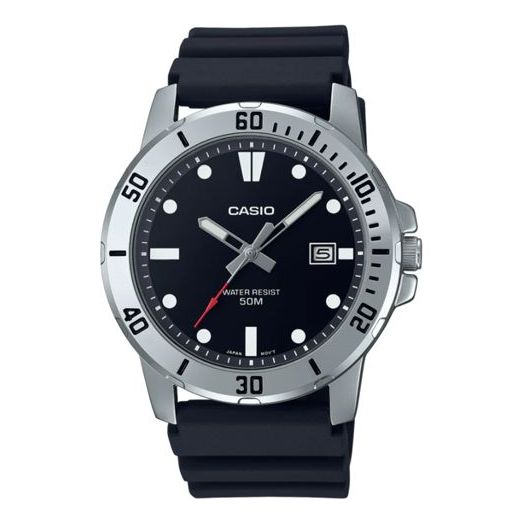 CASIO Analog 'Black' MTP-VD01-1EV
