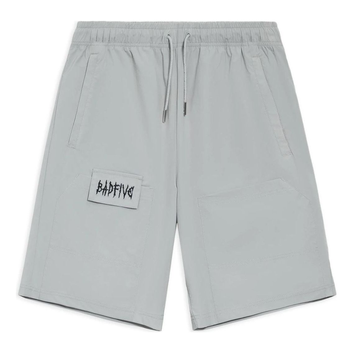 Li-Ning BadFive Graphic Shorts 'Grey' AKSS377-1