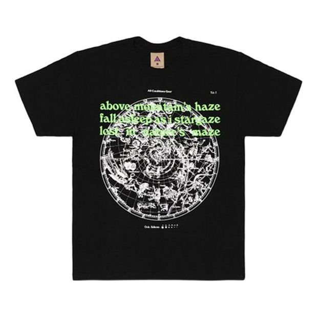 Nike ACG Stargaze Athleisure Casual Sports Round Neck Short Sleeve Black DC4087-010