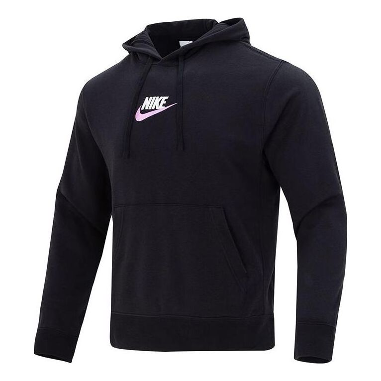 Nike Club French Terry Pullover Hoodie 'Black' FB7789-010