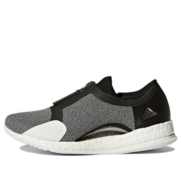 (WMNS) adidas PureBoost X Trainer Zip 'Black Silver Metallic' BY1671