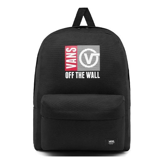 Vans AP Redbox Circle Backpack 'Black Red Grey' VN0A489QBLK