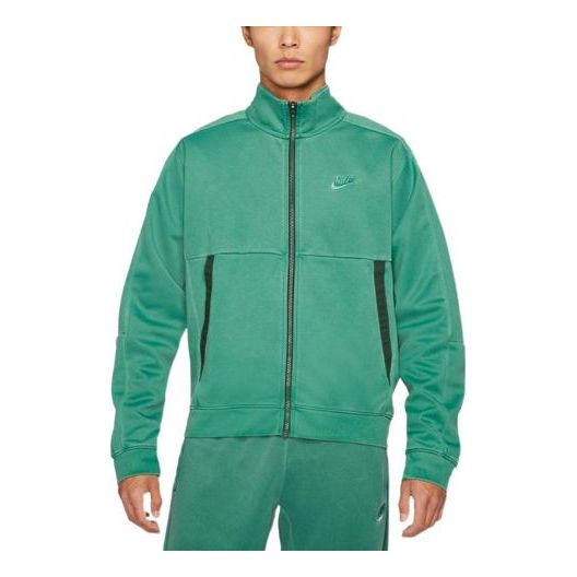 Nike NSW Logo Zipped Jacket 'Green' DA7177-337