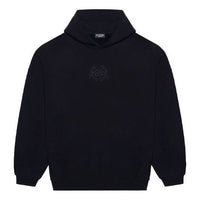 Balenciaga Embroidered BB Crest Hoodie 'Black' 620973TKV721069
