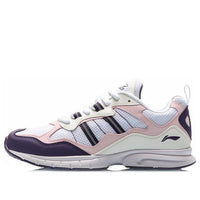 (WMNS) Li-Ning Lightweight Running Shoes 'White Pink Purple' ARBP064-3