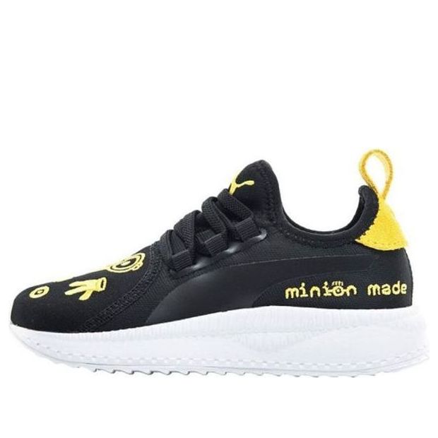 (PS) PUMA Minions Tsugi Apex Ac Sneakers Black/Yellow 366877-01