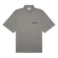 Fear of God Essentials SS20 Polo Shirt 'Cement' FOG-SS20-129
