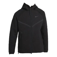 Nike Sportswear Tech Pack Windrunner Zipper Cardigan Hooded Jacket Black CU3599-010