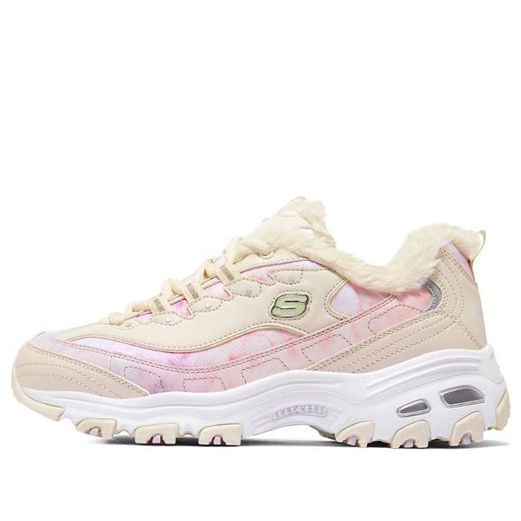 (WMNS) Skechers D'lites 1.0 'Natural Pink' 896048-NTPR