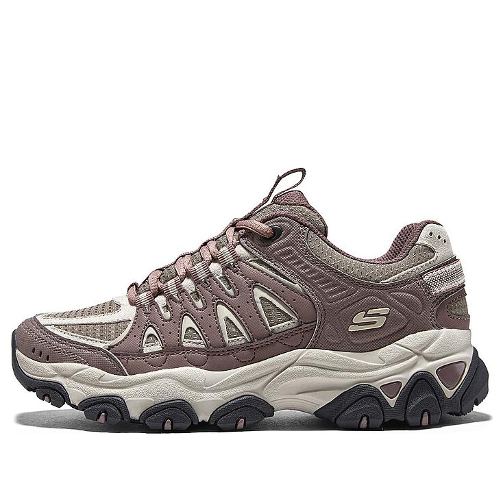(WMNS) Skechers DLites Training Shoes 'Brown Beige Mauve' 180172-MVE