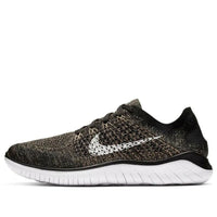 Nike Free RN Flyknit 2018 'Black Club Gold' 942838-005