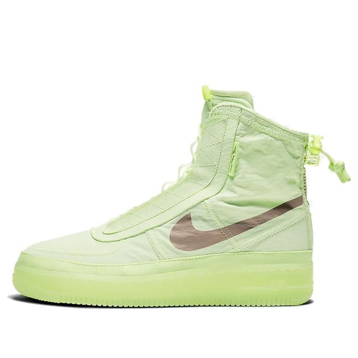 (WMNS) Nike Air Force 1 High Shell 'Volt' BQ6096-700