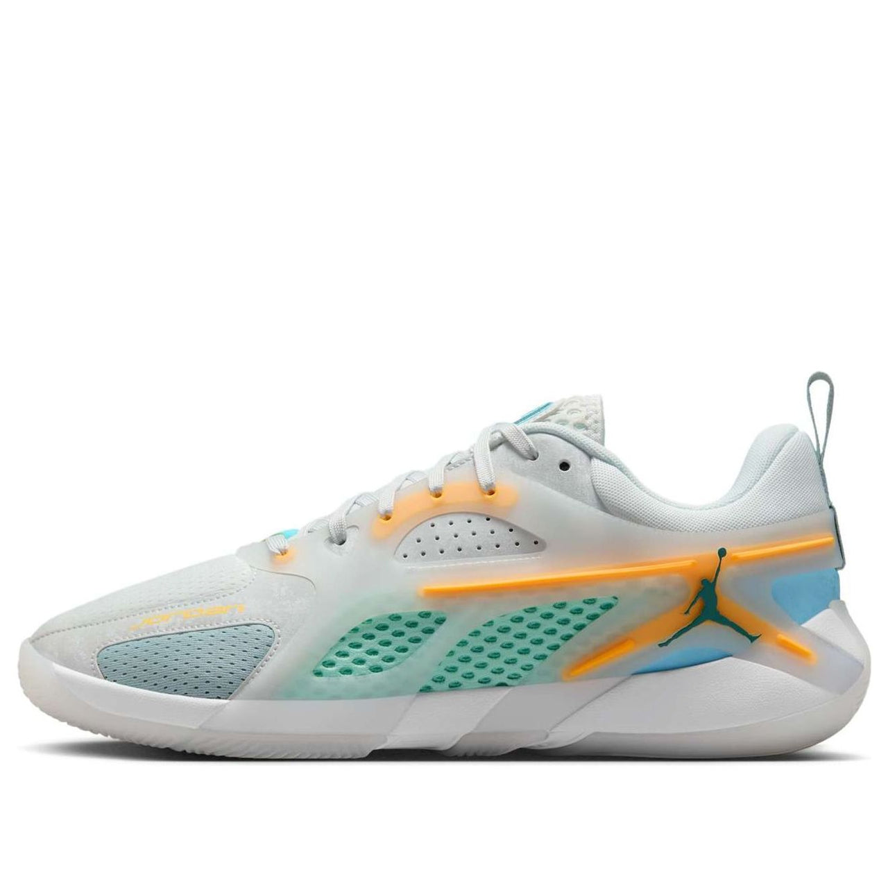 Air Jordan Heir Series PF 'Off White Mineral Teal Laser Orange' FQ3859-101