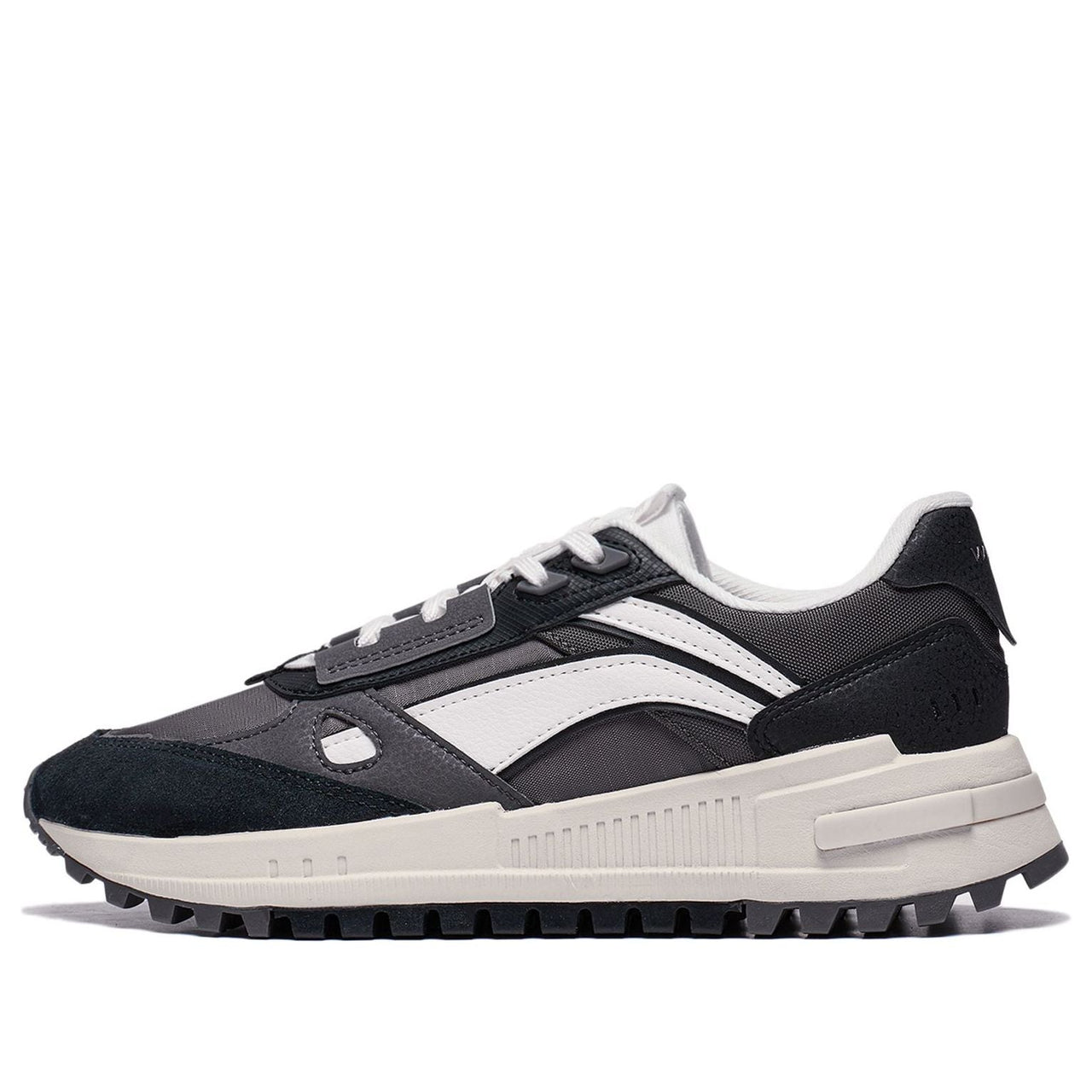 (WMNS) Li-Ning ChengFeng 2.0 Sneakers 'Grey Black White' AGCT156-7