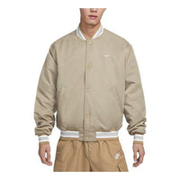 Nike Sportswear Authentics Dugout Jacket 'Khaki White' DX0659-247
