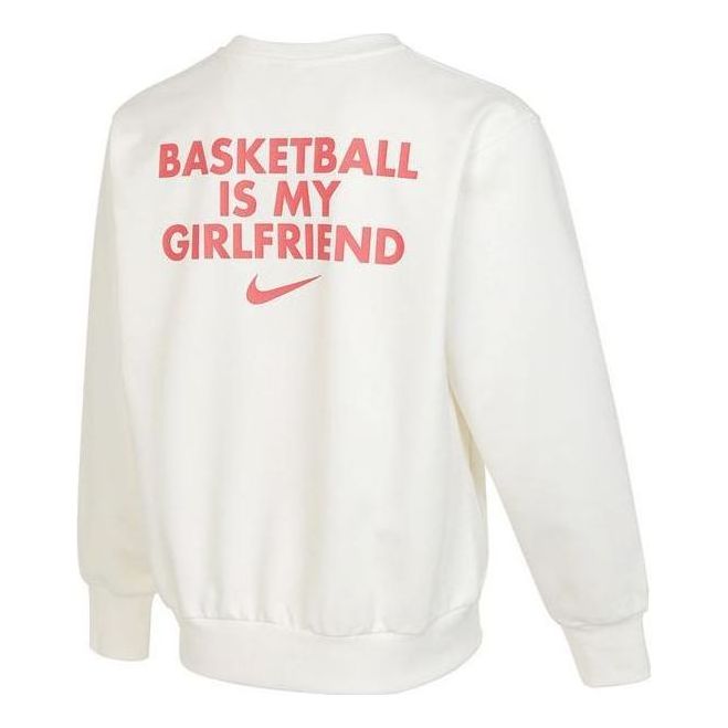 Nike Valentine's Day graphic Sweatshirt 'White Pink' HF1115-100