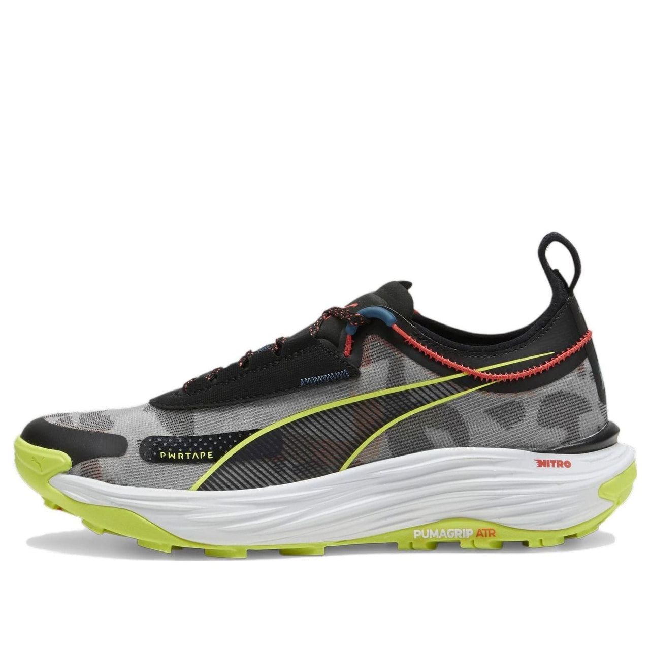 PUMA Voyage NITRO 3 Trail Running Shoes 'Grey Black Green' 377745-06