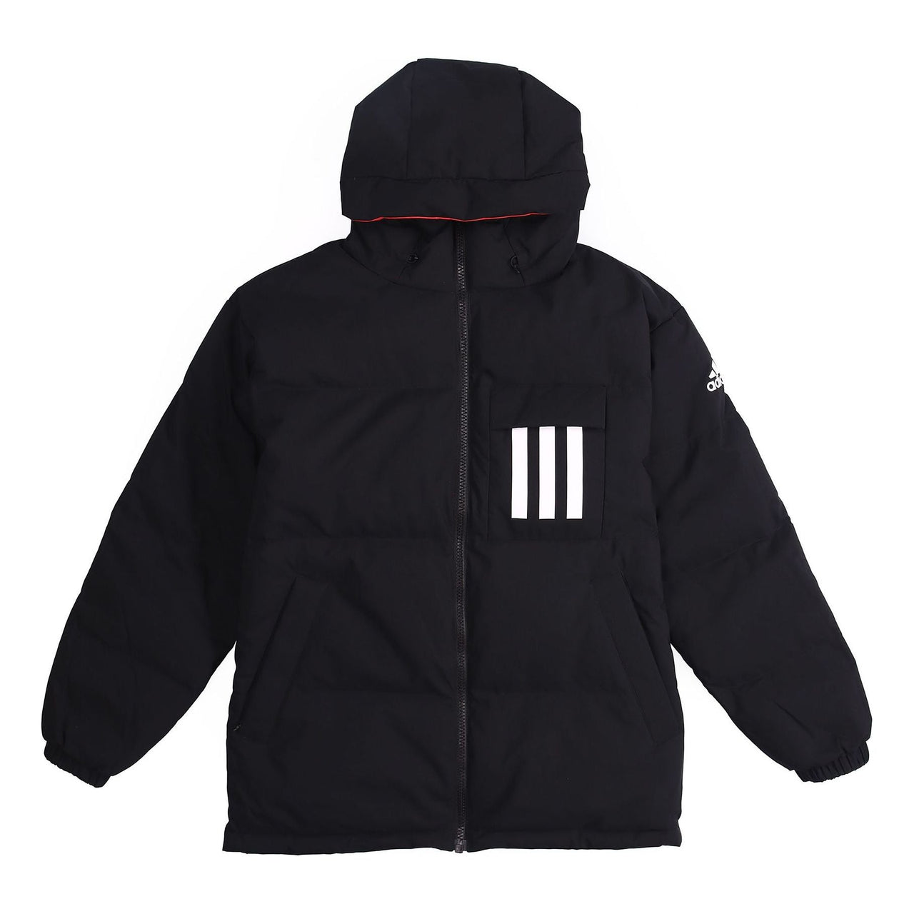 adidas Rev 3st Down Ho Stay Warm Reversible Outdoor hooded down Jacket Black EH4011