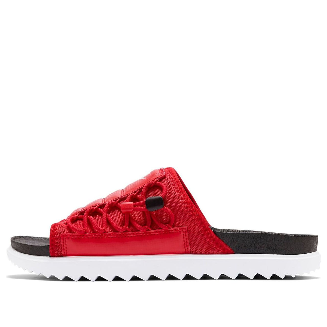 Nike Asuna Slide Minimalistic Shoe Black Red CI8800-001