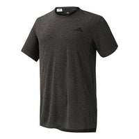 adidas 3-BAR TECH TEE Logo Sports Short Sleeve Black GR7102