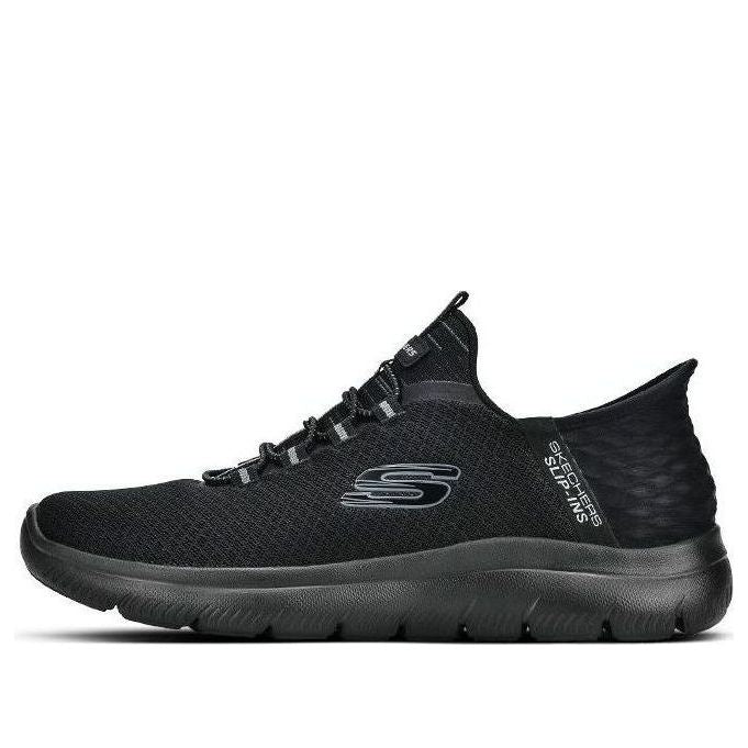 Skechers Slip-On Tennis Shoes 'Black' 232457-BBK