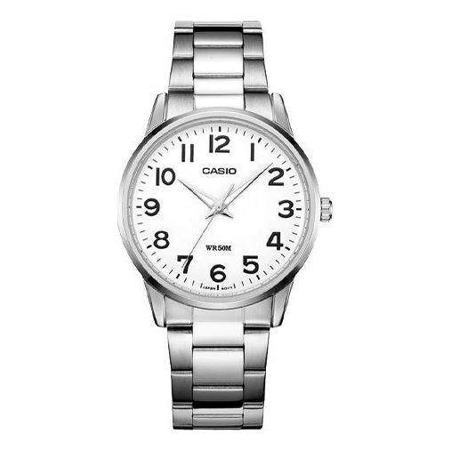 Casio Influencer Analog Watch 'Silver White' MTP-1303D-7B