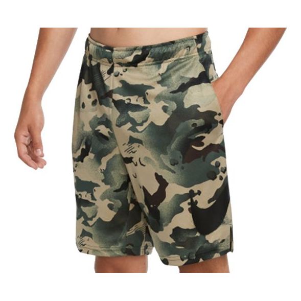 Nike Dri-FIT Camouflage Training Shorts Red Green Redgreen CU4039-355