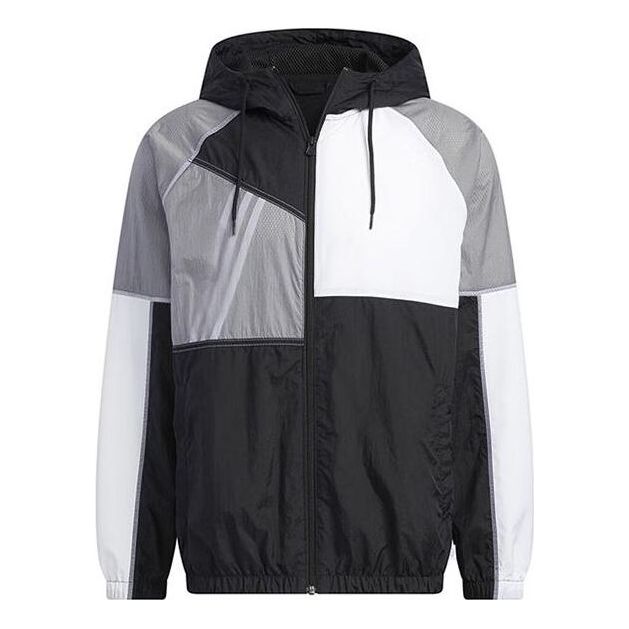 adidas Neo Vibe Collective Windbreaker Jackets 'Black' IA6742