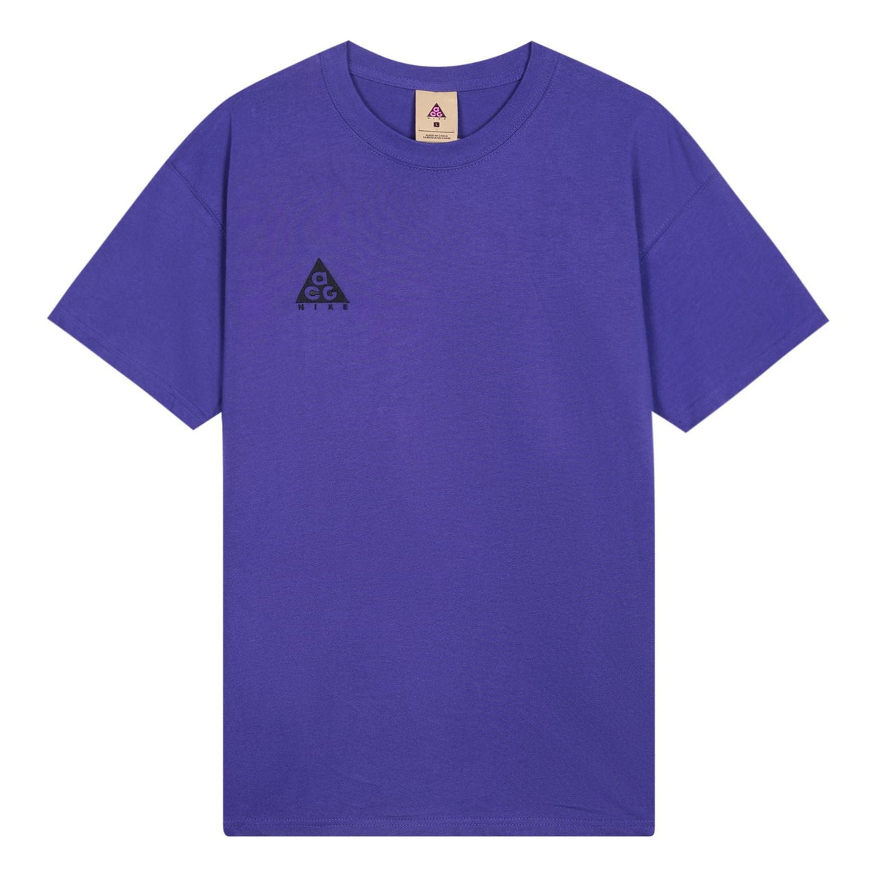 Nike ACG Small Logo Casual Short Sleeve Purple BQ7343-470