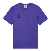 Nike ACG Small Logo Casual Short Sleeve Purple BQ7343-470