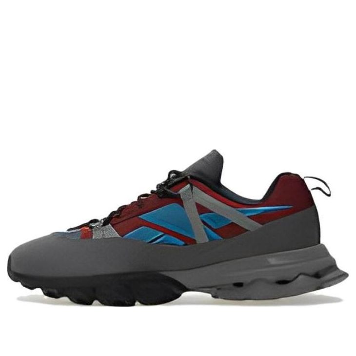 Reebok DMX Trail Shadow 'Cloud Grey Burgundy Steel Blue' IE2154