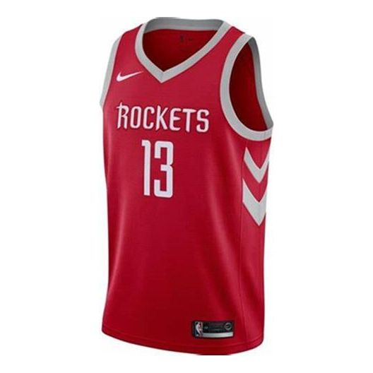 Nike Houston Rocket's Green Swingman Jersey 'Red Gray' 903993-657