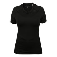(WMNS) adidas D2M Solid T-Shirt 'Black' BK2688
