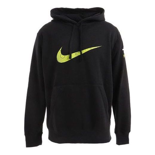 Men's Nike Logo Printing Sports Fleece Lined Black DC4046-010