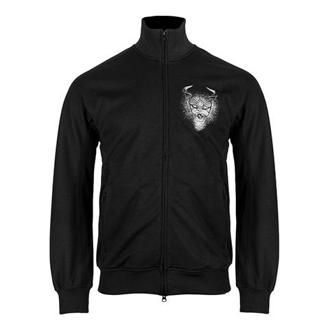 Y-3 Unisex Track Top Long Sleeves Stand Collar Jacket Black FP8906