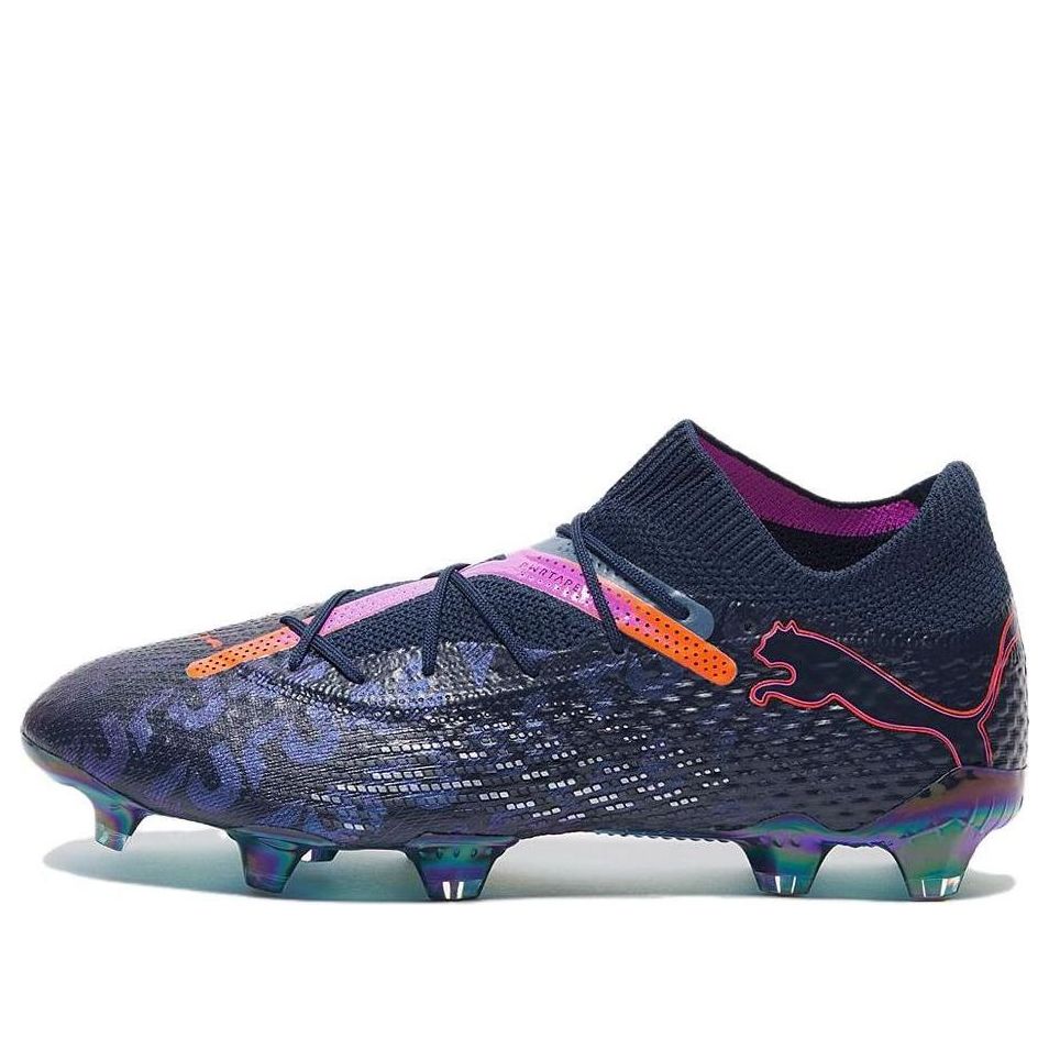 PUMA Future 7 Ultimate FG/AG Soccer Cleats 'Navy Pink Red' 107834-01
