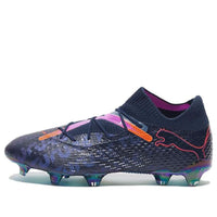 PUMA Future 7 Ultimate FG/AG Soccer Cleats 'Navy Pink Red' 107834-01