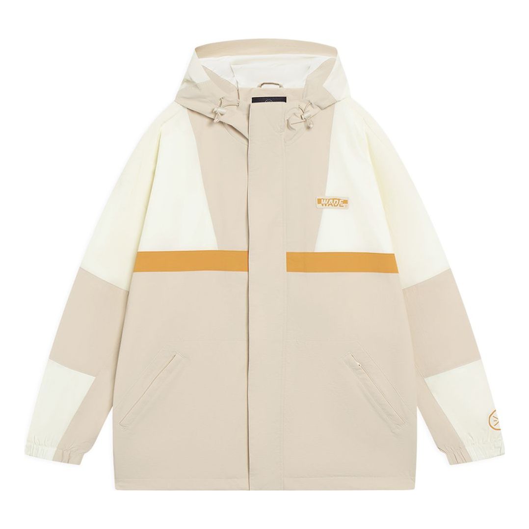 Li-Ning Way Of Wade Graphic Windbreaker 'Creamy White' AFDT085-7