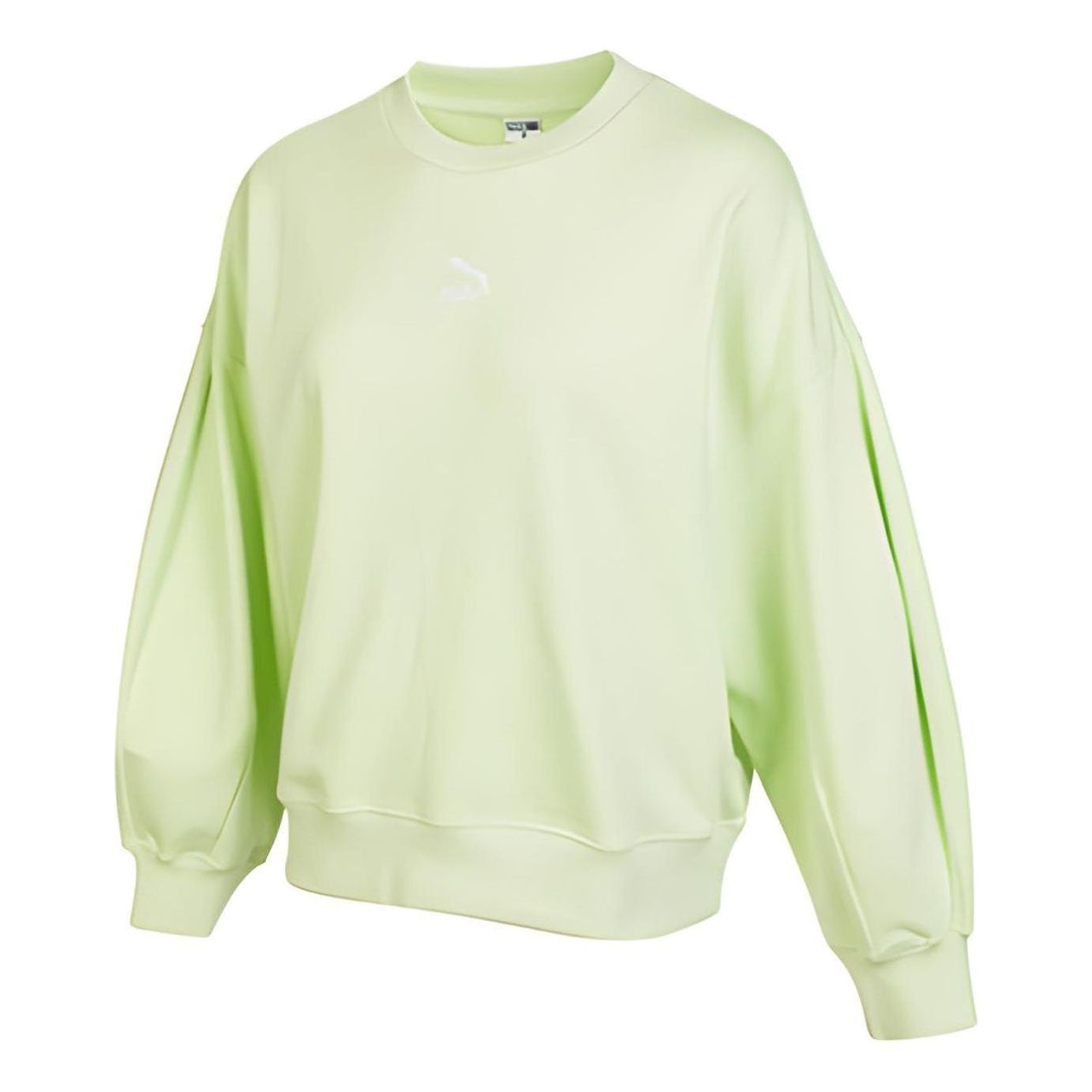 (WMNS) PUMA Better Classic Relaxed Crew 'Green' 673570-32
