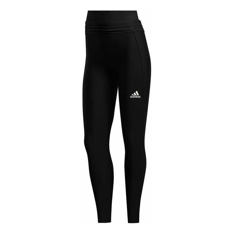 (WMNS) adidas High Waist Sports Training Leggings Black FT7022