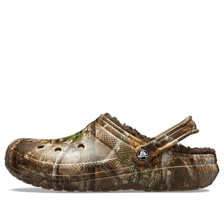 Crocs Classic Lined Realtree Edge Clog 'Brown' 205377-280